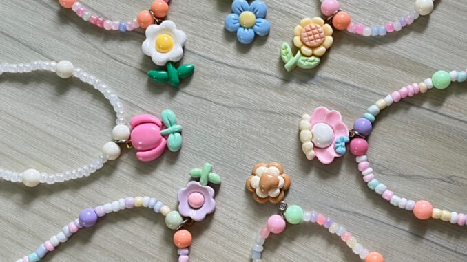 [พร้อมส่ง] สร้อยคอลูกปัดแฟชั่น น่ารัก หลากหลายแบบ มินิมอล