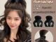 Zeeva กิ๊ฟติดผมยกหางม้า ยกผมสูง เสริมวอลลุ่มสไตล์เกาหลี 5 cm 3.5 cm เสริมหัวทุย น่ารักมาก Hair Clips
