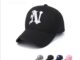 MNO.9 Cap men หมวกแก๊ป ปักโลโก้ N U กันแดด ใส่ได้ทั้งชายหญิง คู่รัก แฟชั่น ปรับได้