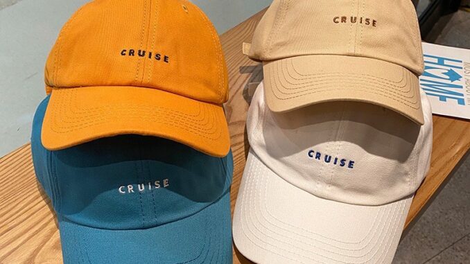 หมวกแก๊ปเบสบอล ปัก CRUISE (มี 5 สี) หมวกแก๊ป
