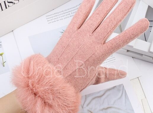 5 สี / ถุงมือบุขน ทัชกสรีนได้ ถุงมือกันหนาว ถุงมือ Winter Gloves