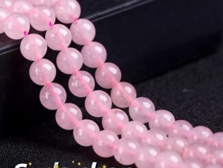ยอดนิยมธรรมชาติสีชมพูคริสตัลยาว chain