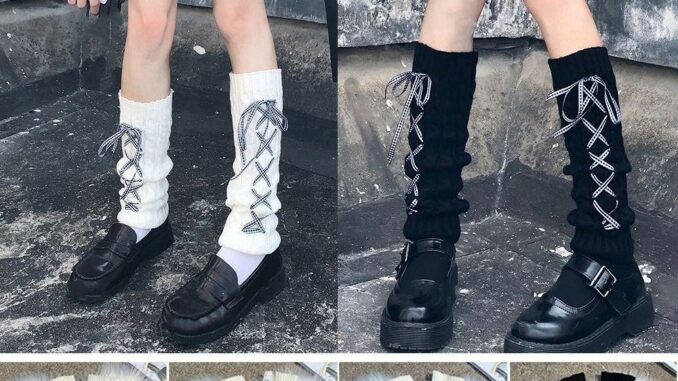 Maywi Winter Leg Warmers Arm Warmers รองเท้าบูทที่อบอุ่นขาถุงน่องป้องกันข้อเท้า