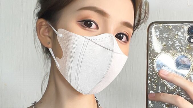 ใหม่ หน้ากากอนามัย 3D สีดํา และสีขาว สําหรับผู้ชาย และผู้หญิง 50 ชิ้น