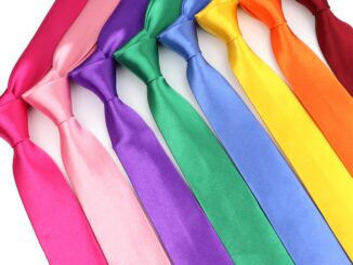 เนคไท ผ้าไหมซาติน สีเหลือง แฮนด์เมด 5 ซม. แคบ สีแดง เครื่องประดับ แฟชั่นสําหรับผู้ชาย งานแต่งงาน