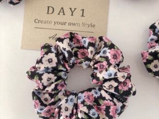 DAY 1 scrunchies โดนัทมัดผม ยางรัดผม size M