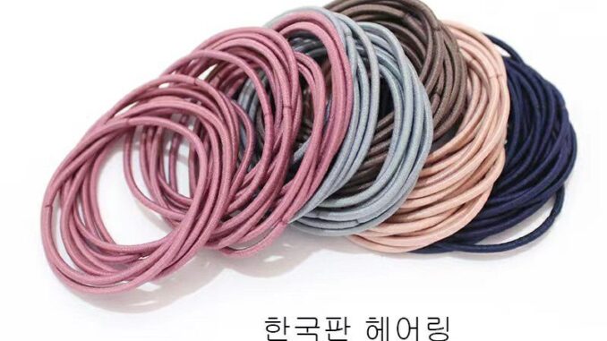 5เส้น2฿ ยางรัดผมสไตล์เกาหลี หนังยางรัดผม 5เส้น/ชุด ยางรัดผม ยางมัดผม หนังยางรัดผม ยางมัดผมเกาหลี รัดผม