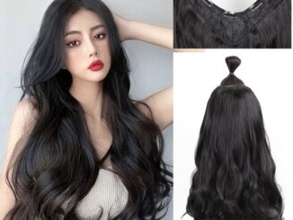 แฮร์พีชผมลอนคลายๆ ดูเป็นธรรมชาติ ยาว55cm แบบแพใหญ่ ผมนิ่ม ไม่เงา ไม่ดูหลอกตา