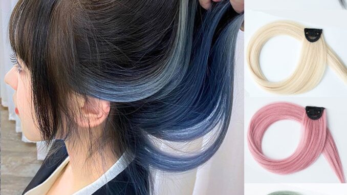 [Magpie] วิกผมจําลอง 60 ซม.  วิกผม สีสันสดใส ไล่โทนสี