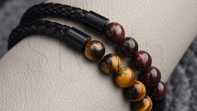 สร้อยข้อมือ ประดับลูกปัดหินภูเขาไฟ และนําโชค เครื่องประดับ สําหรับผู้หญิง และผู้ชาย