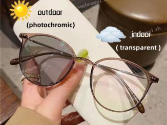 แว่นตากันแดด UV400 กรอบโลหะ ป้องกันรังสียูวี ป้องกันแสงสีฟ้า อเนกประสงค์ สําหรับผู้หญิง และผู้ชาย