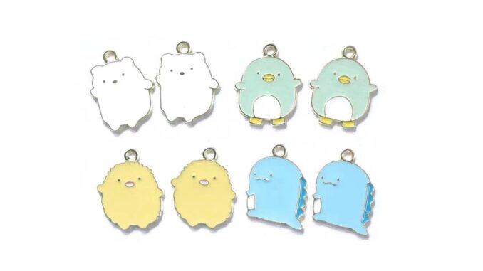 Sumikkogurashi จี้อัลลอย แฮนด์เมด ขนาดเล็ก สําหรับทําเครื่องประดับ ต่างหู สร้อยข้อมือ diy