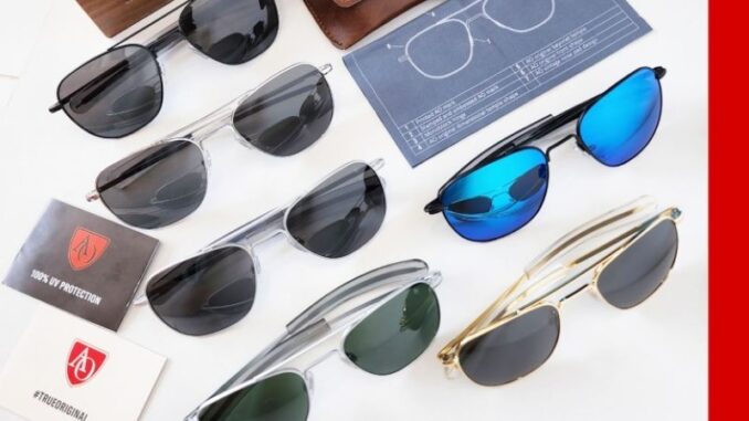 แว่นตาAO Eyewear แท้ % รุ่น Pilot Made in USA. ตัวที่นักบินทั่วโลกนิยมใช้มากที่สุดในโลก เลนส์กระจกSkymasterคุณภาพสูง