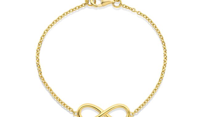 Jewellista สร้อยข้อมือ Infinity เงินแท้รุ่น Ben เงินแท้ 925