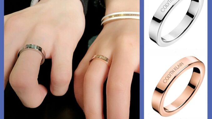 MONIKO Fashion couple ring open ring adjustable size