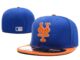 หมวกบังแดด ผ้าฝ้าย ปักลาย New York Mets ไซซ์ MLB สําหรับเล่นกีฬากลางแจ้ง