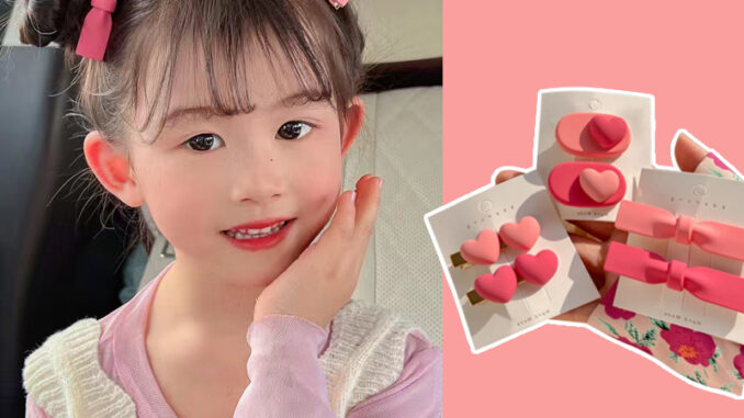 กิ๊บติดผม รูปหัวใจ สีชมพูหวาน สําหรับเด็กผู้หญิง 2023 กิ๊บติดผม รูปหัวใจ สีชมพูหวาน สําหรับเด็กผู้หญิง 2023