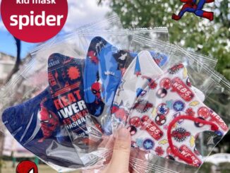 พร้อมส่ง หน้ากาก ลายการ์ตูนสไปเดอร์แมน 3D หลากสี สําหรับนักเรียนอายุ 3-12 ปี zg888thmask 50 ชิ้น