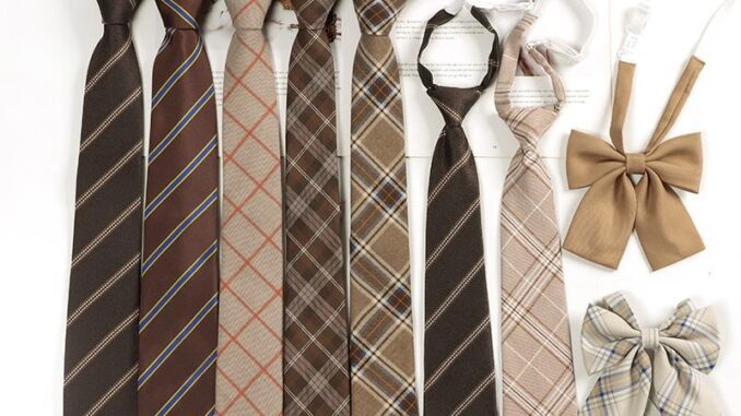 เสื้อยืด ลายสก๊อต สีน้ําตาล สไตล์ญี่ปุ่น เรโทร สําหรับผู้ชาย และผู้หญิง