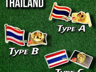 ถูกที่สุด‼️สินค้าพร้อมจัดส่ง   เข็มกลัดธงชาติไทย   Thailand Flag Pin