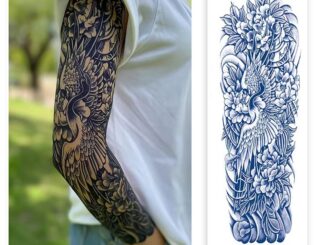【COCO Magic tattoo】สติกเกอร์รอยสักชั่วคราว กึ่งถาวร กันน้ํา ติดทนนาน 15 วัน 47 ซม.*16 ซม.