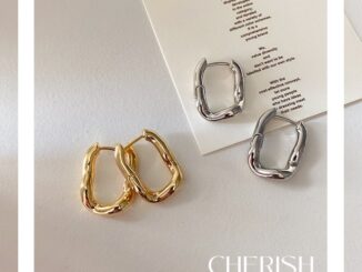 [silver 925S][CHERISHxMIHREH] ต่างหูทำจากเงิน s925 [CR11]