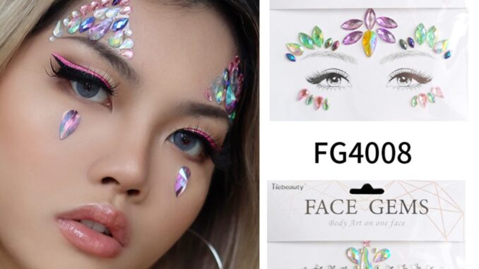 สติ๊กเกอร์ติดหน้า #09-FG4 แฟนซี เพชรคริสตัล สำหรับงานปาร์ตี้ งานเฟสติวัล Party สติ๊กเกอร์ติดหน้า #09-FG4 แฟนซี เพชรคริสตัล สำหรับงานปาร์ตี้ งานเฟสติวัล Party