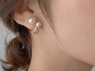 ต่างหู ต่างหูมุก ต่างหูสตั๊ด แฟชั่น เครื่องประดับผู้หญิง สไตล์วินเทจ เกาหลี AE4