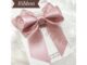 [HM021] โบว์ติดผมผ้าซาตินสี sweet nectar สวยหวาน collection Bonita Signature