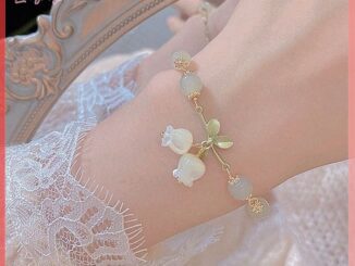 Luckybabys> สร้อยข้อมือ ประดับลูกปัดเพทาย สไตล์อิน สวยหรู ของขวัญ เครื่องประดับ สําหรับผู้หญิง เด็กผู้หญิง แฟชั่น หวานแหวว สวยหรู สร้อยข้อมือโซ่ ปาร์ตี้ ใหม่