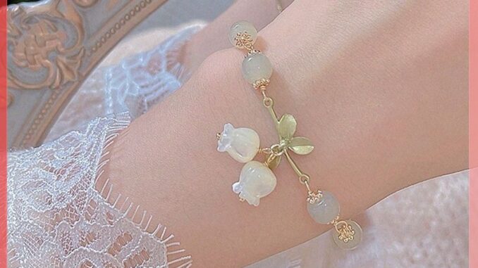 Luckybabys> สร้อยข้อมือ ประดับลูกปัดเพทาย สไตล์อิน สวยหรู ของขวัญ เครื่องประดับ สําหรับผู้หญิง เด็กผู้หญิง แฟชั่น หวานแหวว สวยหรู สร้อยข้อมือโซ่ ปาร์ตี้ ใหม่