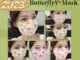 หน้ากาก V-mask รูปผีเสื้อ ส่งในราคาถูกที่สุดในประเทศไทย มีให้เลือกมากกว่า 10 แบบ ซีลแยก 1:1 สําหรับผู้ใหญ่ (10/50 ชิ้น)