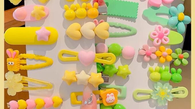 กิ๊บติดผมหน้าม้า ลายดอกไม้น่ารัก สีมาการอง สําหรับเด็กผู้หญิง จํานวน 8 ชิ้น 14 ชิ้น