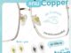 ซิลิโคนแป้นรองจมูกแว่นตา Air แกน copper แป้นจมูกแว่น มี 2 สี