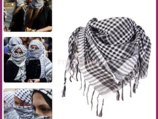 Royal Ethnic Keffiyeh ผ้าพันคอ ป้องกันฝุ่น สไตล์อาหรับ