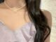 สร้อยคอโซ่ จี้ไข่มุก ดอกคามิเลีย หรูหรา สไตล์เกาหลีใต้ สําหรับผู้หญิง สร้อยไข่มุก