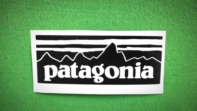 สติ๊กเกอร์กันน้ำ แคมป์ปิ้ง Patagonia