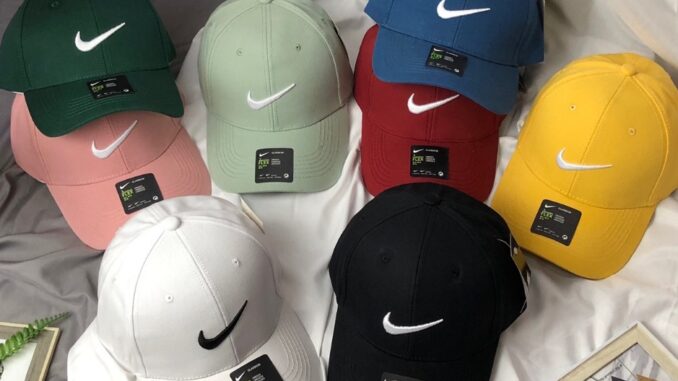 หมวกแก๊ป NIKE แบบใหม่ตัวอักษรภาษาอังกฤษหมวกผู้ชายผู้หญิงมีสินค้าพร้อมส่งจากไทย