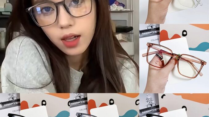 COD❤️แว่นตาป้องกันแสงสีฟ้ากรอบสี่เหลี่ยมใหญ่ส์ใสหลากสีสไตล์ญี่ปุ่นแฟชั่นแว่นกรองแสงผู้ชายและผู้หญิง-a.one