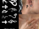 【COCO Magic tattoo】สติกเกอร์รอยสักชั่วคราว กึ่งถาวร กันน้ํา ติดทนนาน 15 วัน 18 ซม.*11 ซม.