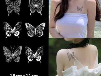 【COCO Magic tattoo】สติกเกอร์รอยสักชั่วคราว กึ่งถาวร กันน้ํา ติดทนนาน 15 วัน 18 ซม.*11 ซม.