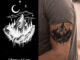 【COCO Magic tattoo】สติกเกอร์รอยสักชั่วคราว กึ่งถาวร กันน้ํา ติดทนนาน 15 วัน 18 ซม.*11 ซม.