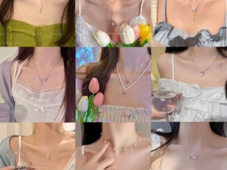 เครื่องประดับ สร้อยคอโชคเกอร์ จี้ดอกทิวลิป ประดับไข่มุก สีทอง สไตล์วินเทจ สําหรับผู้หญิง