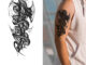 【COCO Magic tattoo】สติกเกอร์รอยสักชั่วคราว กึ่งถาวร กันน้ํา ติดทนนาน 15 วัน 18 ซม.*11 ซม.