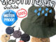 สินค้าแนะนำ! หมวกผ้ากันน้ำ กันฝน 100% พับเก็บได้ ผู้ใหญ่/เด็ก (Water Proof Hat)