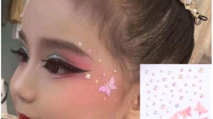 สติ๊กเกอร์ ตกแต่งใบหน้า
