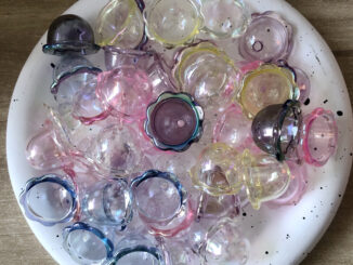 ลูกปัดอะคริลิค 16*23 มม. อุปกรณ์เสริม DIY สําหรับทําเครื่องประดับ 50 ชิ้น