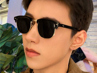 เลนส์กระจก รุ่นDro389 (รหัสA14 54-20-139) แว่นกันแดด ทรงคลับมาสเตอร์ Clubmaster