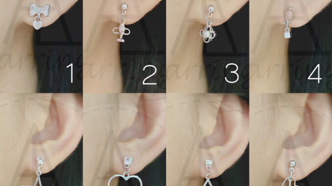 [มินิมอลสีเงิน98] ต่างหูมินิมอลแบบระย้าน้อยๆ ราคาต่อ1คู่ พร้อมแป้น(ทับหลัง)แบบโลหะทุกคู่