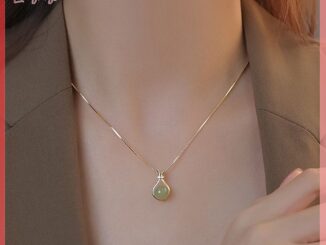 Luckybabys> เครื่องประดับ สร้อยคอโลหะ ชุบทอง 18K ไม่หมองคล้ํา แฟชั่นสําหรับผู้หญิง